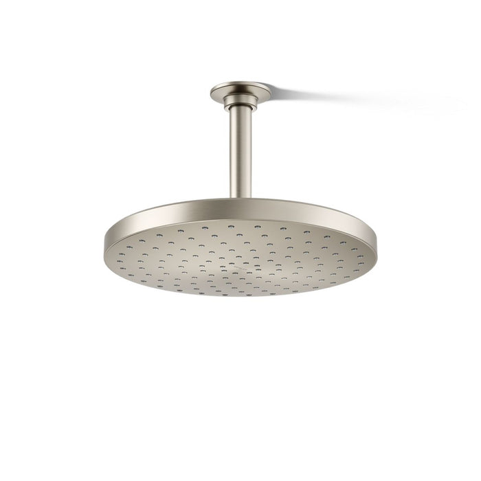 KOHLER K-76465-G Awaken 10" single-function rainhead, 1.75 gpm, vibrant brushed nickel - view 4