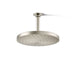 KOHLER K-76465-Y Awaken 10" single-function rainhead, 2.5 gpm, vibrant brushed nickel