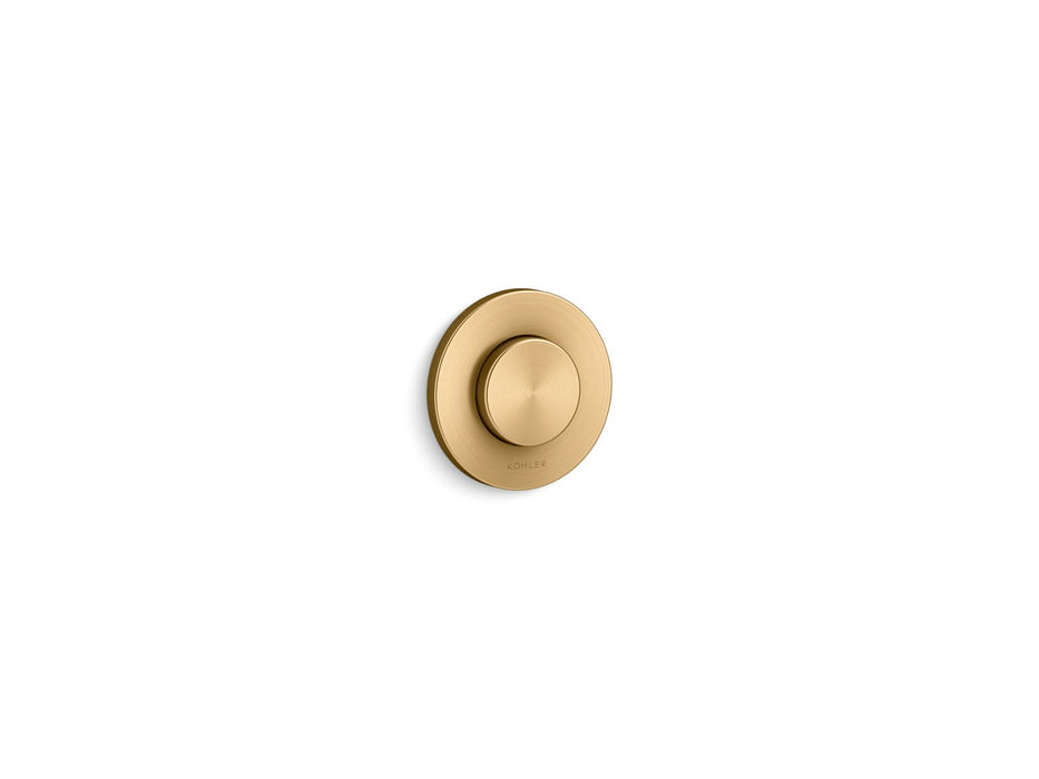 KOHLER K-76748 Real Rain Diverter valve trim, vibrant brushed moderne brass