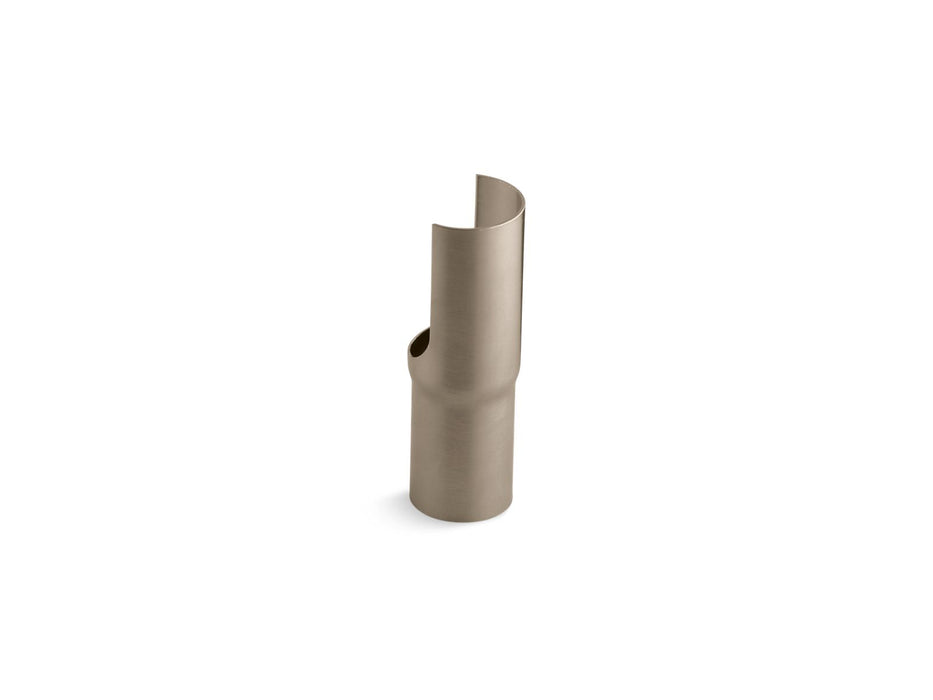 KOHLER K-7709 Drain tailpiece shroud, vibrant brushed bronze