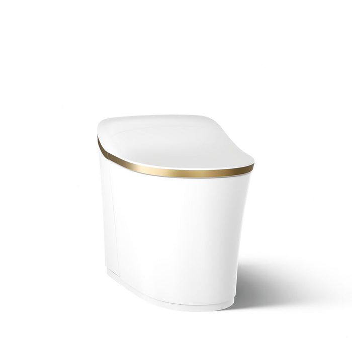 KOHLER K-77795 Eir One-piece elongated smart toilet, dual-flush