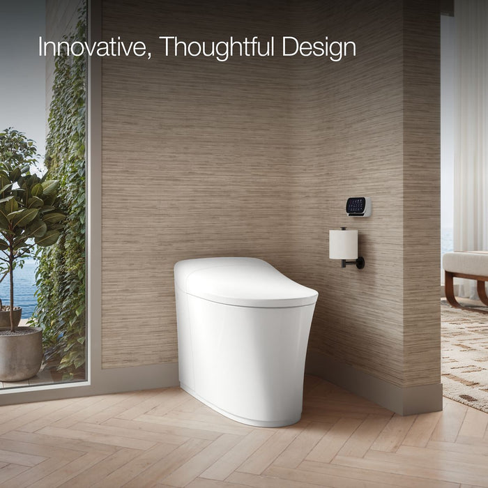 KOHLER K-77795 Eir One-piece elongated smart toilet, dual-flush