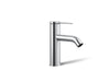 KOHLER K-77958-4A Components Single-handle bathroom sink faucet, 1.2 gpm, polished chrome