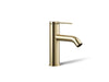 KOHLER K-77958-4A Components Single-handle bathroom sink faucet, 1.2 gpm, vibrant french gold