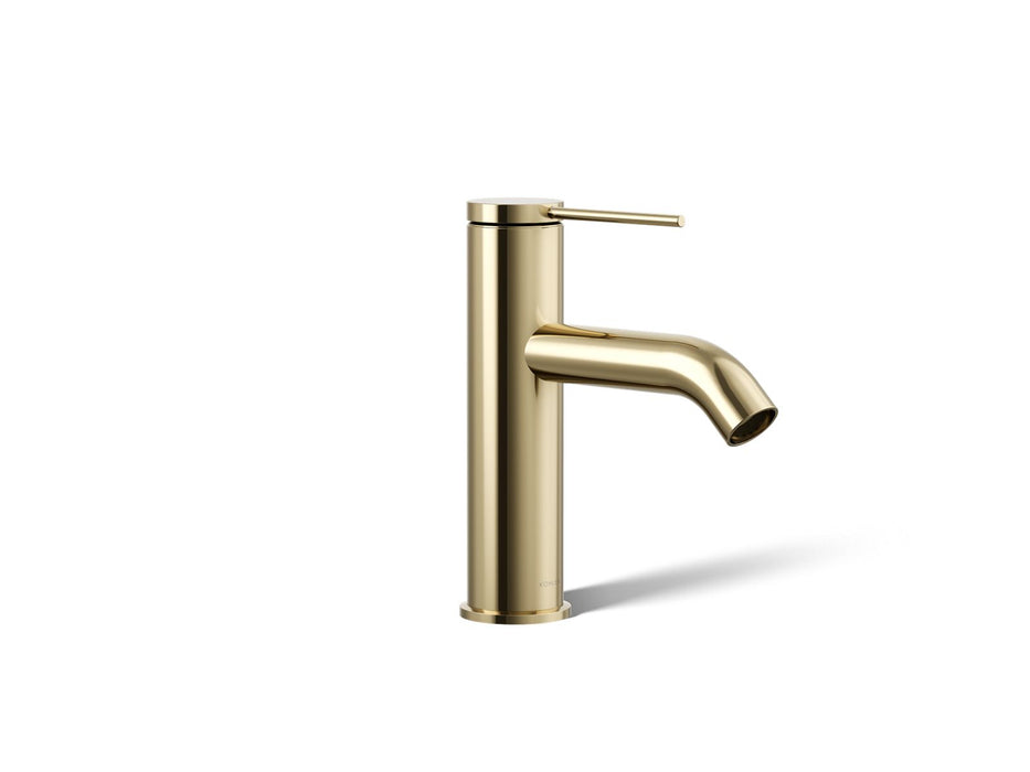 KOHLER K-77958-4A Components Single-handle bathroom sink faucet, 1.2 gpm, vibrant french gold