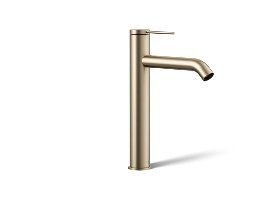 KOHLER K-77959-4A Components Tall single-handle bathroom sink faucet, 1.2 gpm, vibrant brushed bronze