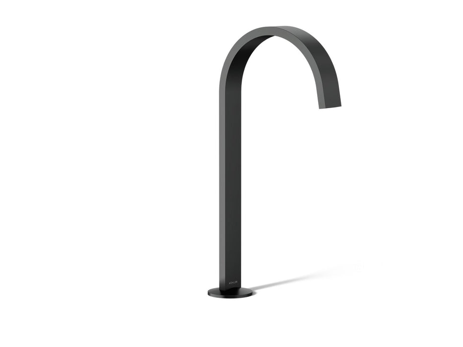 KOHLER K-77966 Components Bathroom sink faucet spout with Ribbon design, 1.2 gpm