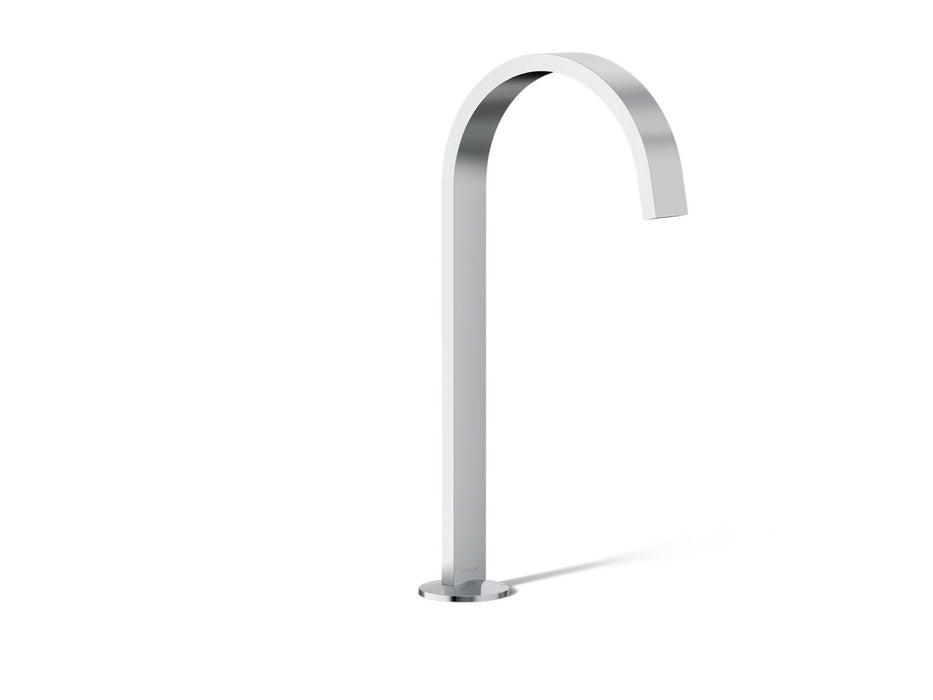 KOHLER K-77966 Components Bathroom sink faucet spout with Ribbon design, 1.2 gpm