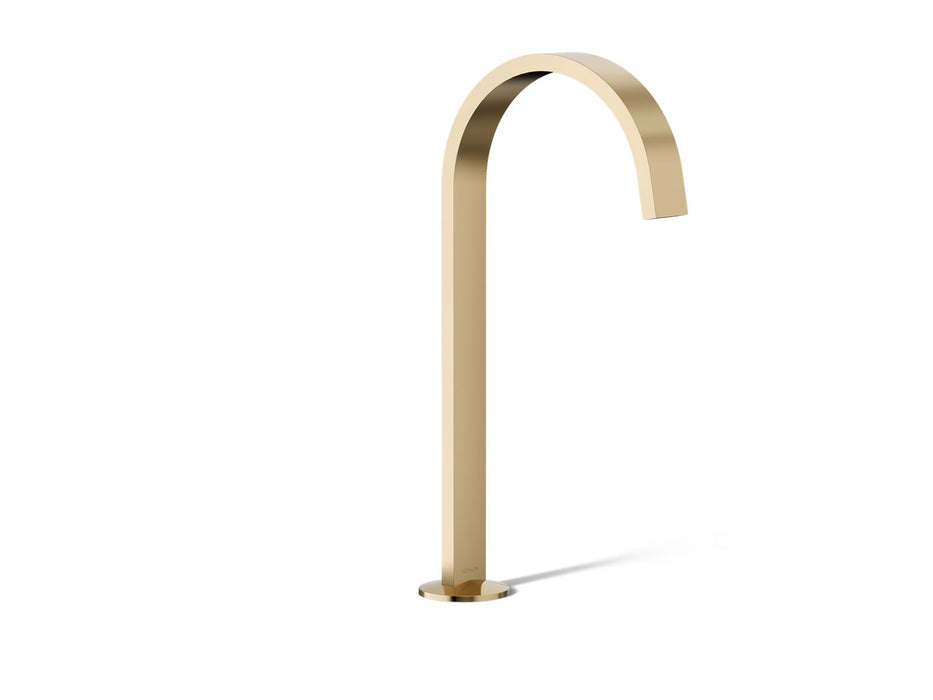KOHLER K-77966 Components Bathroom sink faucet spout with Ribbon design, 1.2 gpm