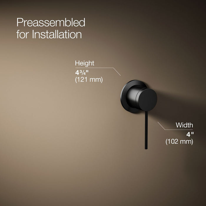 KOHLER K-77980-4A Components Wall-mount bathroom sink faucet handle