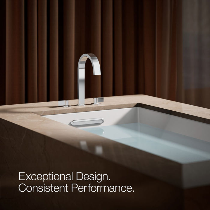 KOHLER K-77986 Components Deck-mount bath spout with Ribbon design