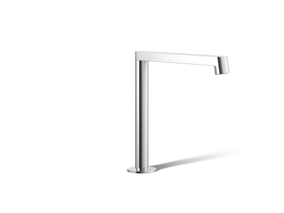 KOHLER K-77987 Components Deck-mount bath spout with Row design, polished chrome
