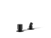 KOHLER K-77989 Components Deck-mount handshower holder and two-way diverter valve, matte black