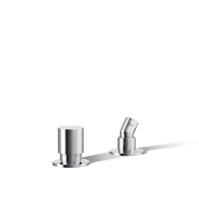 KOHLER K-77989 Components Deck-mount handshower holder and two-way diverter valve, polished chrome - view 5