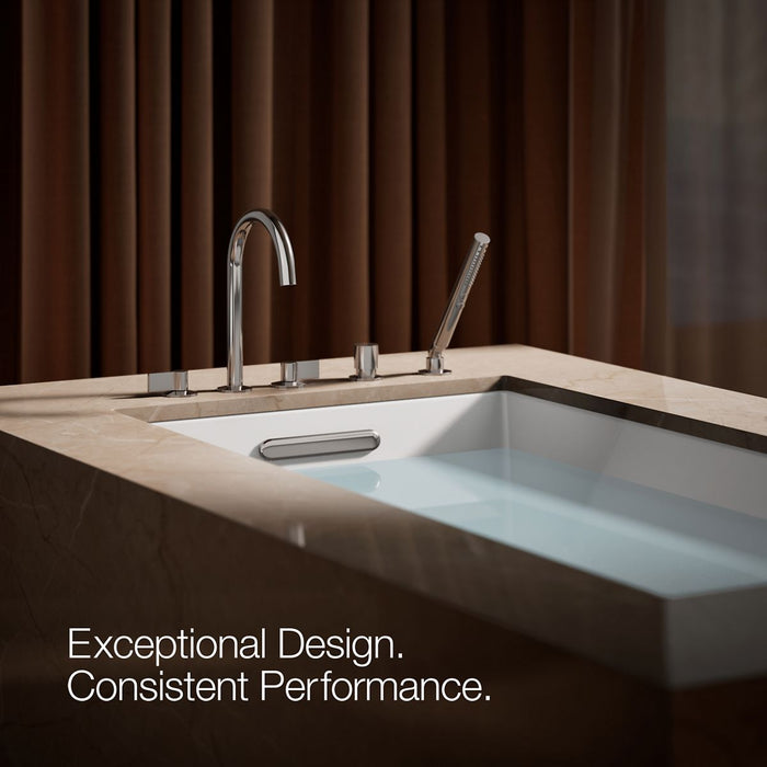 KOHLER K-77989 Components Deck-mount handshower holder and two-way diverter valve, vibrant titanium - view 4