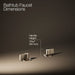 KOHLER K-77990-4 Components Deck-mount bath faucet handles with Lever design, vibrant brushed bronze - view 5