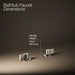 KOHLER K-77990-4 Components Deck-mount bath faucet handles with Lever design, vibrant brushed nickel - view 2