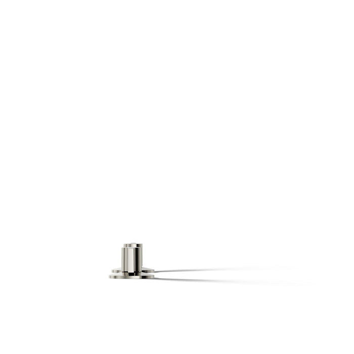 KOHLER K-77990-4 Components Deck-mount bath faucet handles with Lever design, vibrant polished nickel - view 5