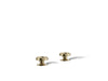 KOHLER K-77990-9 Components Deck-mount bath faucet handles with Industrial design, vibrant french gold