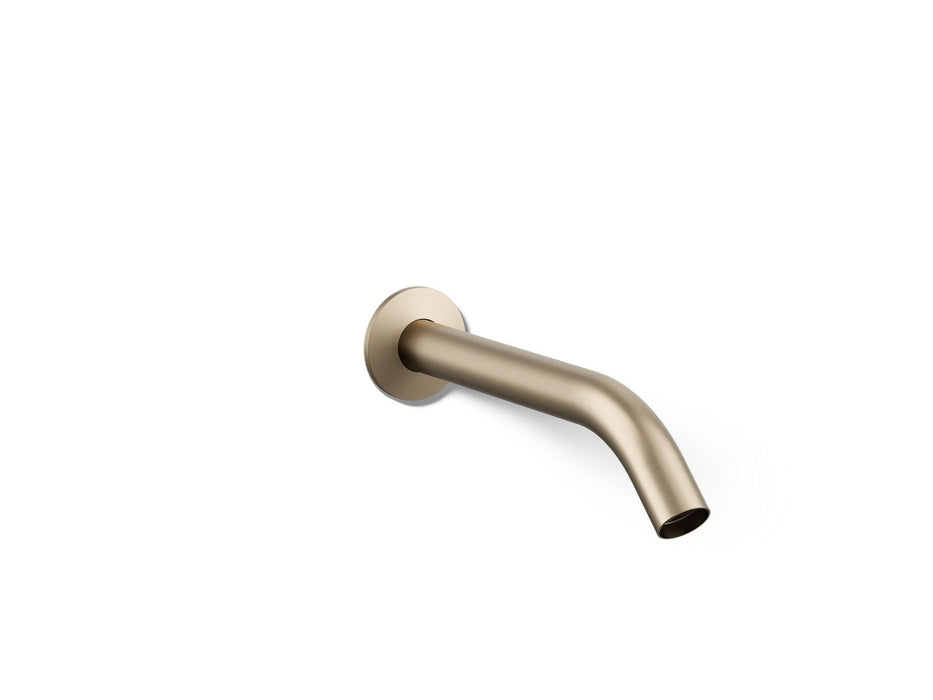 KOHLER K-77999 Components Wall-mount bath spout, vibrant brushed bronze