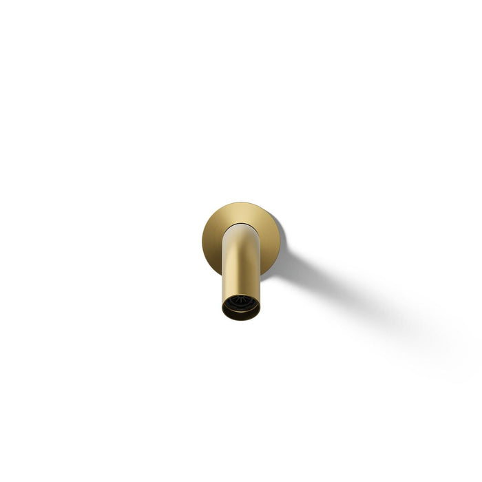 KOHLER K-77999 Components Wall-mount bath spout, vibrant brushed moderne brass - view 3