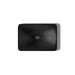 KOHLER K-7799 Carillon 21-1/4" rectangular drop-in bathroom sink, no overflow, black black - view 3