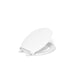 KOHLER K-78059-RL Rutledge Nightlight ReadyLatch Quiet-Close round-front toilet seat, white - view 4