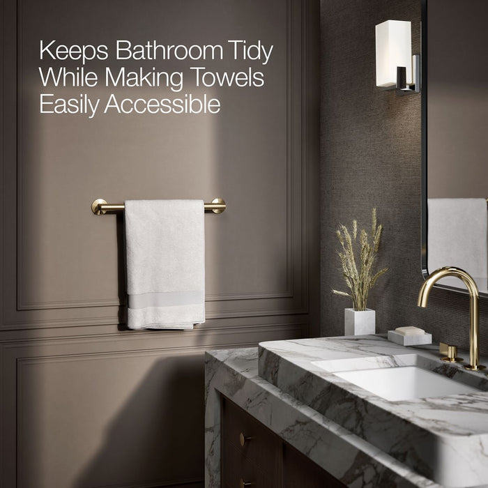 KOHLER K-78372 Components 18" towel bar