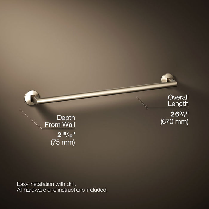 KOHLER K-78373 Components 24" towel bar