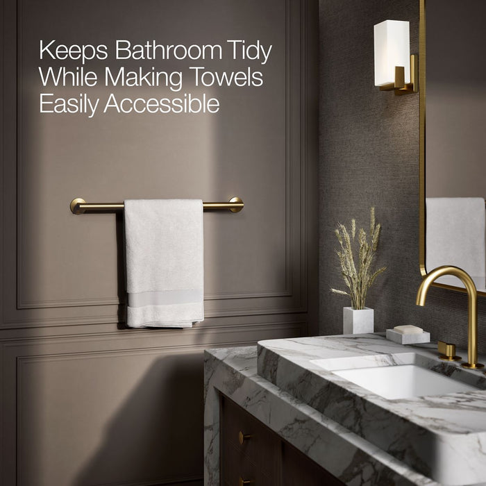 KOHLER K-78373 Components 24" towel bar