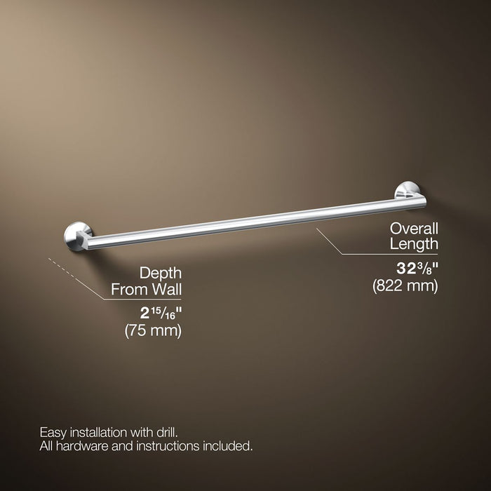 KOHLER K-78374 Components 30" towel bar