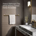 KOHLER K-78374 Components 30" towel bar, vibrant brushed moderne brass - view 4
