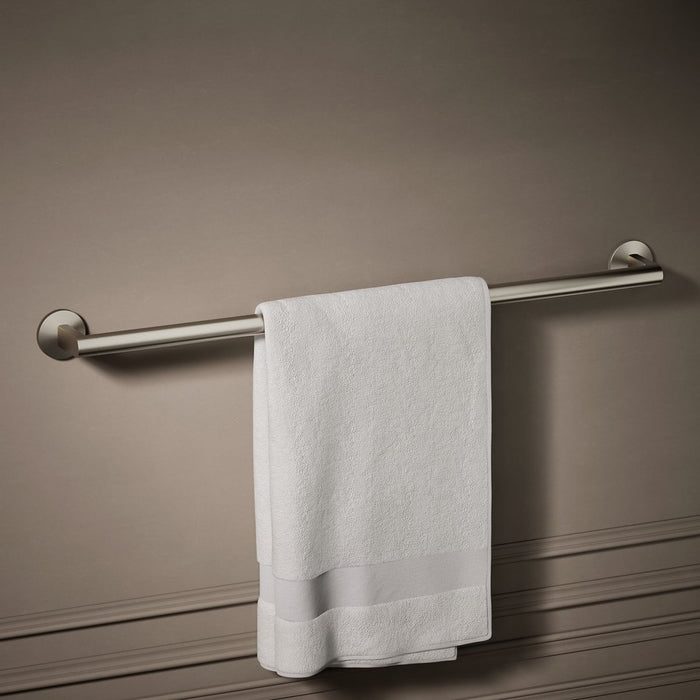 KOHLER K-78374 Components 30" towel bar, vibrant brushed nickel - view 3