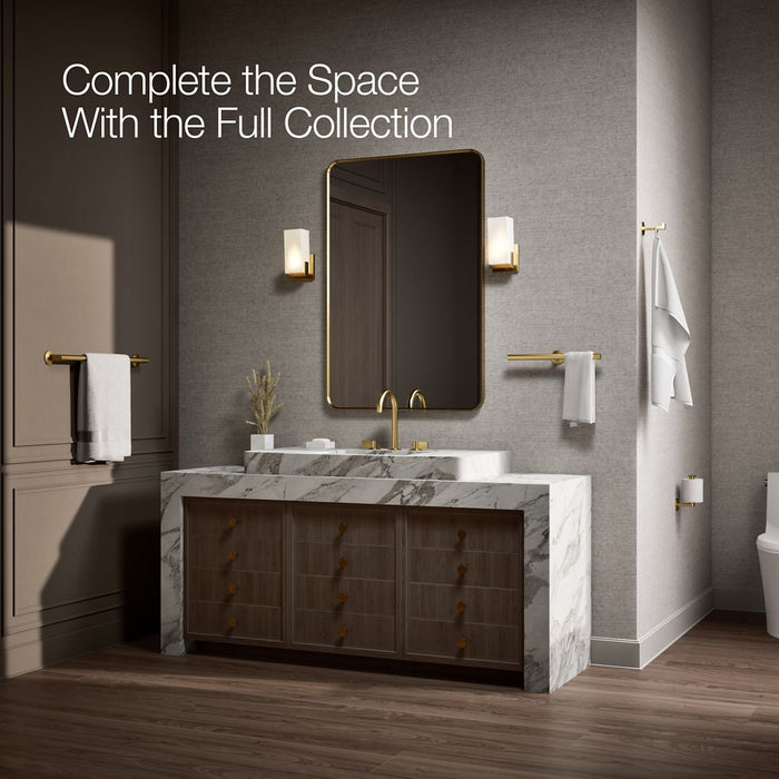KOHLER K-78379 Components Double towel arm