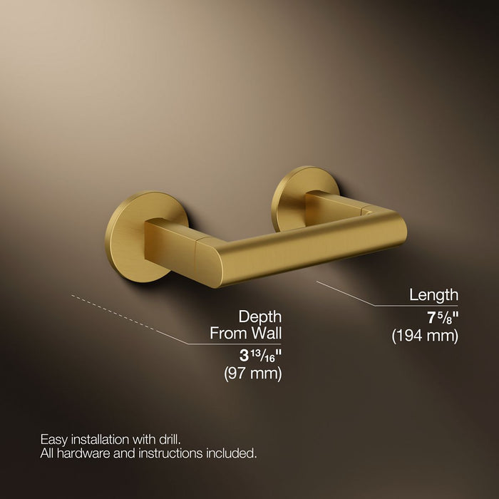 KOHLER K-78382 Components Pivoting toilet paper holder