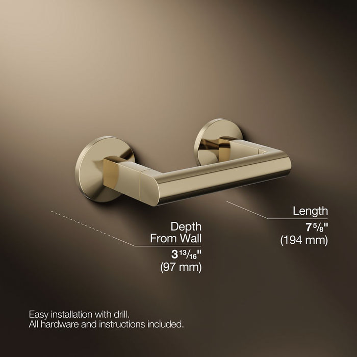 KOHLER K-78382 Components Pivoting toilet paper holder