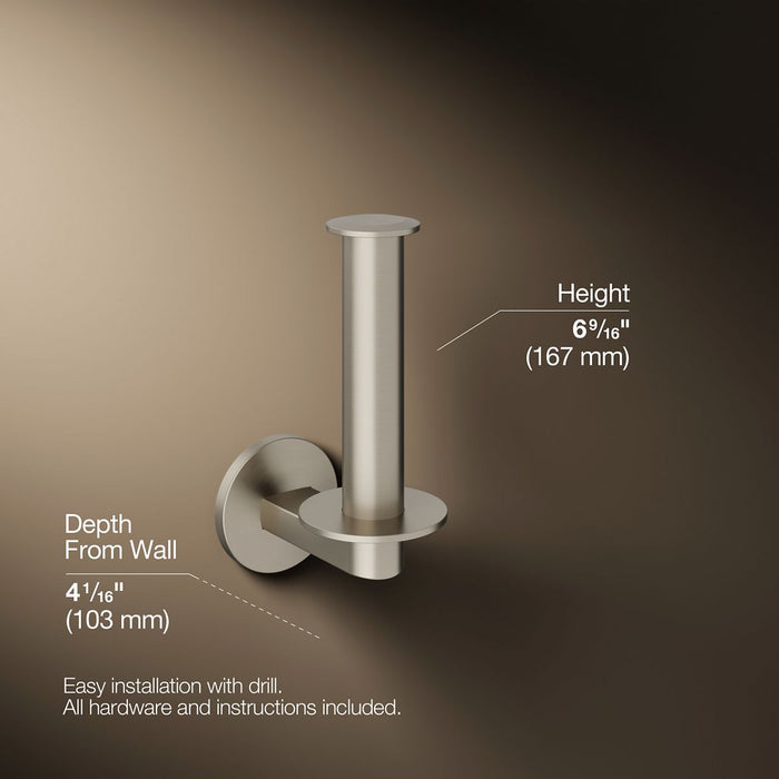 KOHLER K-78383 Components Vertical toilet paper holder