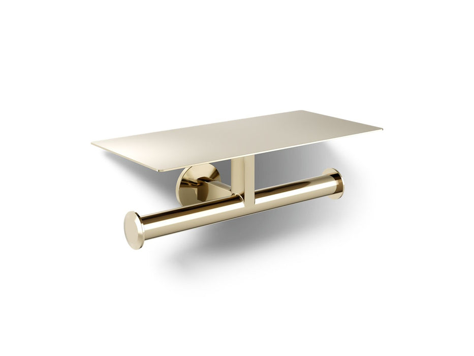 KOHLER K-78384 Components Covered double toilet paper holder