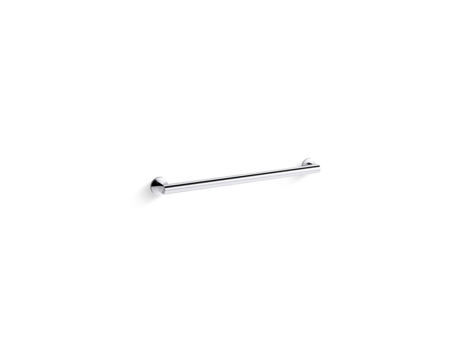 KOHLER K-78387 Components 24" grab bar, polished chrome