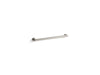 KOHLER K-78387 Components 24" grab bar, vibrant brushed nickel