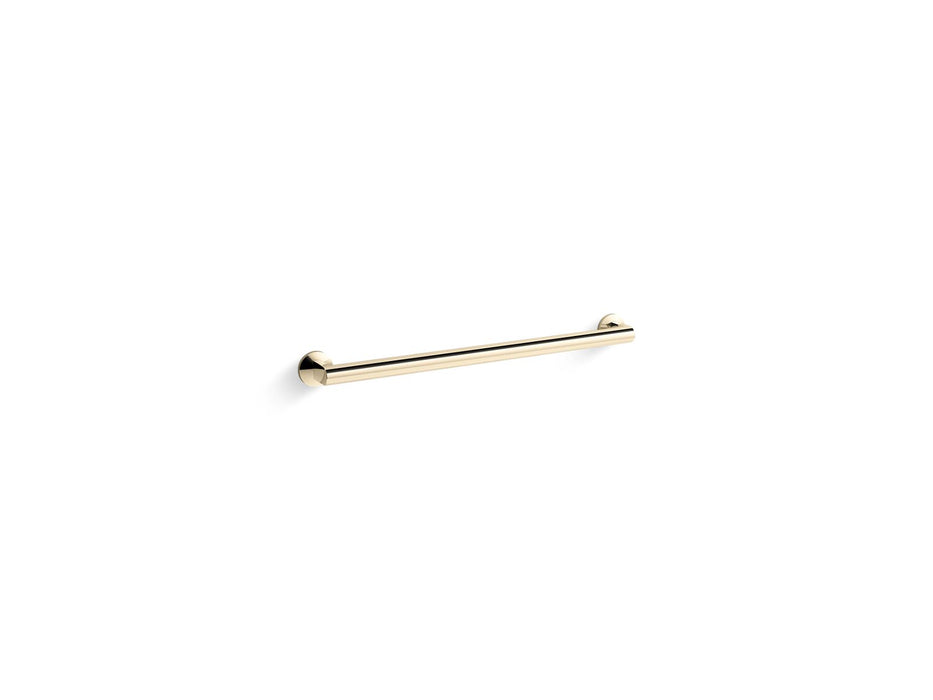 KOHLER K-78387 Components 24" grab bar, vibrant french gold