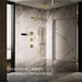 KOHLER K-8002 WaterTile Square 54-nozzle single-function body spray, 2.5 gpm, vibrant brushed moderne brass - view 5