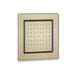 KOHLER K-8002 WaterTile Square 54-nozzle single-function body spray, 2.5 gpm, vibrant french gold - view 4