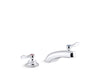 KOHLER K-800T20-4ATA Triton Widespread lavatory faucet, less drain, 0.35 gpm, polished chrome