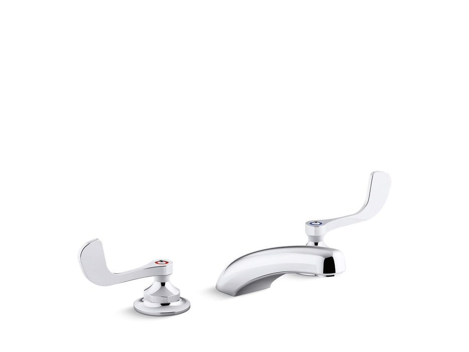 KOHLER K-800T20-5ANL Triton 0.5 gpm widespread bathroom sink faucet with laminar flow and wristblade handles, drain not...
