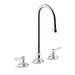 KOHLER K-800T70-4AKL Triton Bowe 1.0 gpm widespread bathroom sink faucet with laminar flow, gooseneck spout and lever...