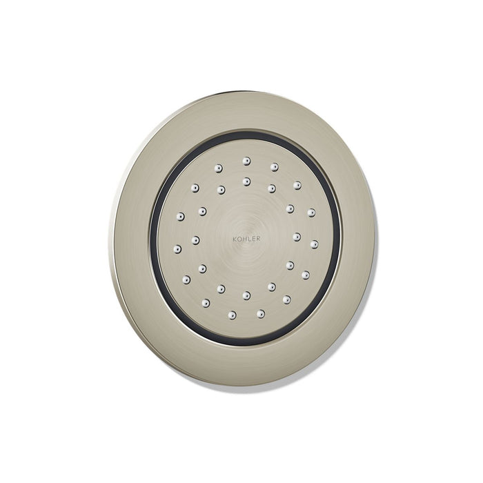 KOHLER K-8013-AK WaterTile Round 27-nozzle single-function body spray, 2.0 gpm, vibrant brushed nickel - view 5