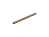 KOHLER K-80653 2-1/2" x 36" linear drain grate with lattice pattern, vibrant brushed moderne brass