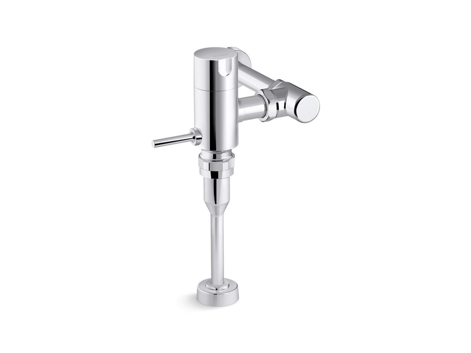 KOHLER K-80UM00G20 Mach Manual Urinal flushometer, 0.5 gpf, polished chrome