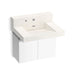 KOHLER K-81024-BPW Constellation 30" wall-mount lavatory system with backsplash, arrow root